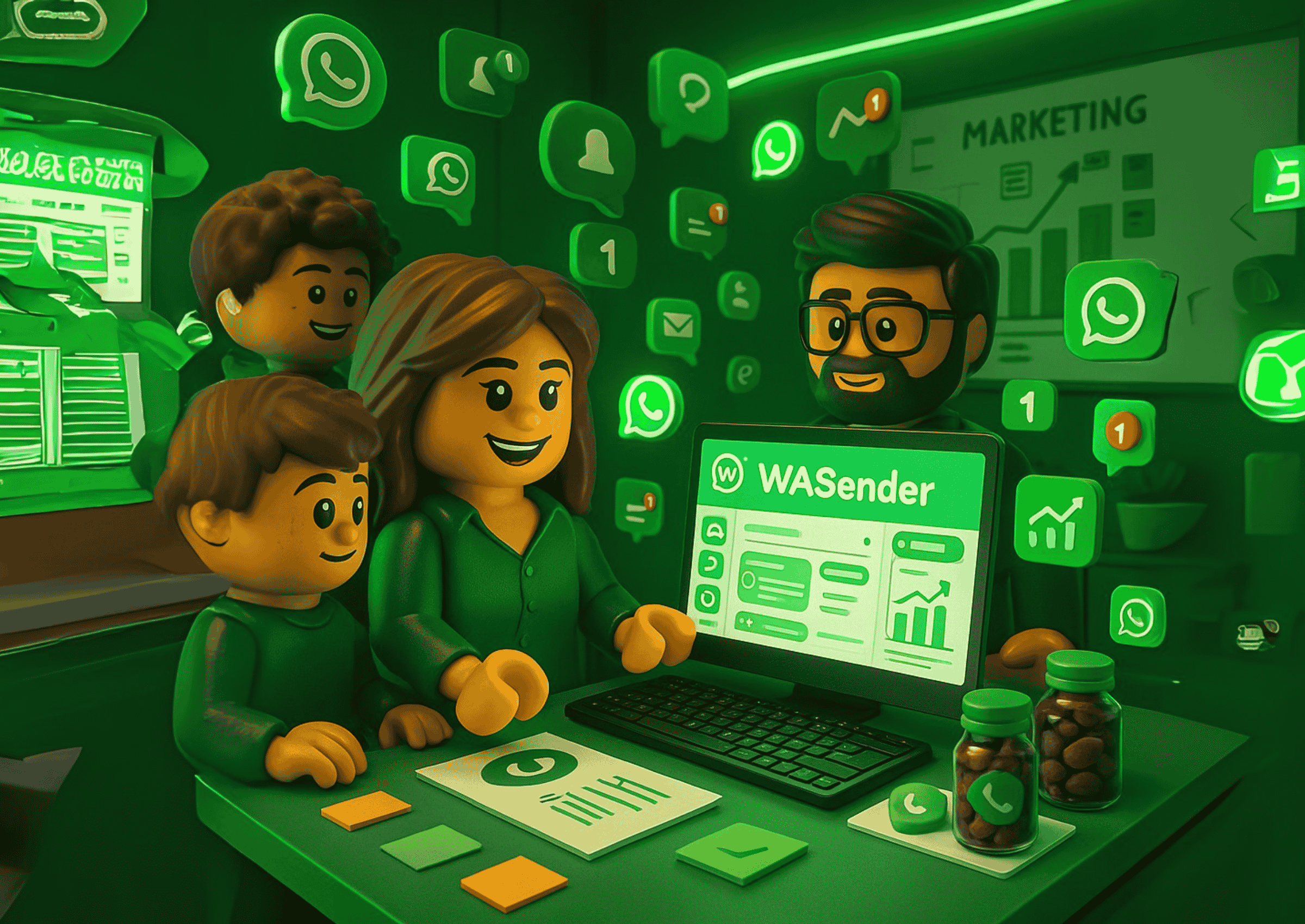 WhatsApp Pro Wasender oficial para emprendedores del Norte Grande